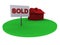 3d home sold on green grass