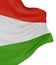 3D Hungarian flag