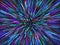 3D hyperspace zoom effect background