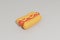 3d icon fast food hot dog renderings themed flat design