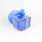 3D icon glassmorphism gift bonus promotion blue render