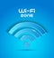 3d icon WiFi zone