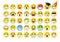 3d icons emoji set in medical mask