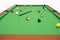 3D illustration American pool snooker balls background. American Billiard. Bar game, Billiard table game.