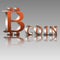 3d illustration of the bitcoin symbol