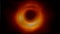 3d illustration of a black hole based on the first black hole image by event horizon telescope