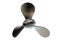 3d illustration of boat propeller