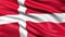 3D illustration of the flag of Denmark waving in the wind