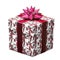 3D Illustration of Gift in Colored Packing