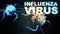 3D illustration -  Influenza Virus