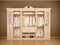 3d illustration of light classic wardrobe closet