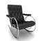 3D Illustration Of Modern Rocking Armchair