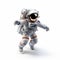 3d Illustration Of Nasa Astronaut Flying In Space