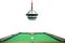 3D illustration pool billiard game. American pool billiard. Pool billiard game, Billiard sport concept.