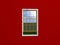 3D illustration of sash window opened to green lawn and cloudy blue sky from MAROON wall. stone and wood materials