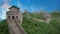 3D illustration of scenic view along the Great Wall of China, a popular tourist attraction in the far east