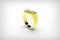 3D illustration of signet ring