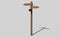 3d Illustration Signpost traffic sign direction indicator