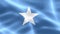 3D-Illustration of a Somalia flag - realistic waving fabric flag