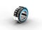 3D illustration of tapered roller bearing