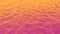 3D illustration. Uneven polygonal surface. Orange purple pink colors.