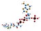 3D image of 3-Methylglutaconyl-CoA skeletal formula