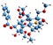 3D image of Aconitine skeletal formula