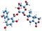 3D image of Amarogentin skeletal formula
