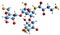 3D image of Amikacin skeletal formula