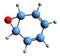 3D image of Arene oxide skeletal formula