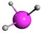 3D image of arsine skeletal formula