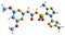 3D image of azimsulfuron skeletal formula