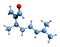 3D image of bergamal alpha-methylene citronellal skeletal formula