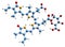 3D image of Bilirubin glucuronide skeletal formula