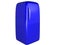 3D Image: Blue refrigerator