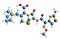 3D image of Cefepime skeletal formula