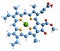 3D image of Chlorophyll c2 skeletal formula