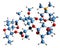 3D image of Clarithromycin skeletal formula