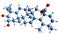 3D image of Corosolic acid skeletal formula