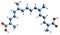 3D image of Crocetin skeletal formula