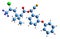 3D image of Cyhalothrin skeletal formula