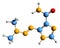 3D image of Dacarbazine skeletal formula