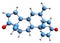 3D image of Exemestane skeletal formula