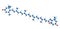 3D image of Flavoxanthin skeletal formula