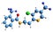 3D image of Fluopyram skeletal formula