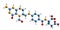 3D image of Folinic acid skeletal formula