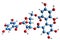 3D image of Gallotannin skeletal formula