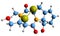 3D image of Gliotoxin skeletal formula