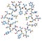 3D image of Glucagon skeletal formula