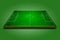 3d image of green soccer field